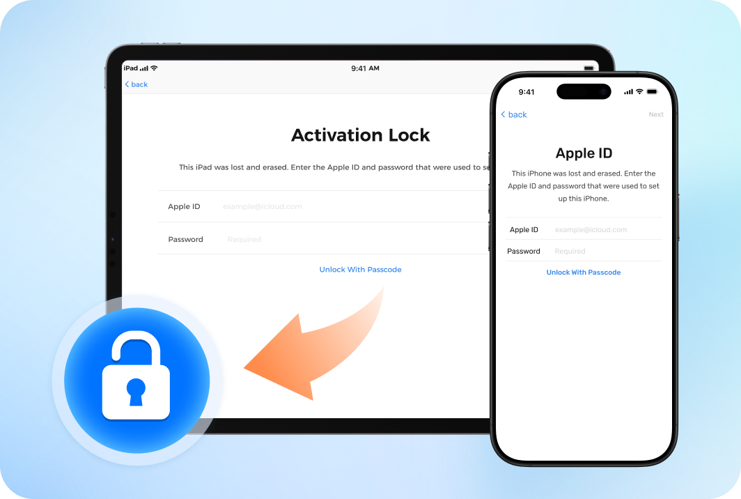 iCloudのアクティベーションロックをバイパスする