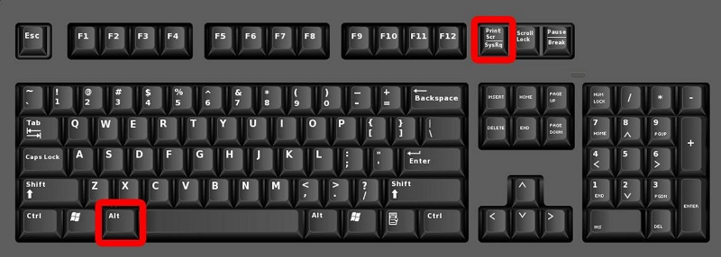 PrtScn の使用手順 2 | PC Chrome でのスクリーンショット