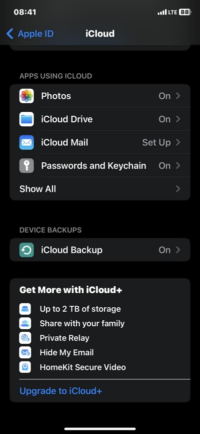 ビデオを iCloud にバックアップする手順 4 | iCloud ビデオの復元