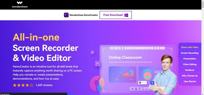Democreator | PC 用の軽量スクリーン レコーダー