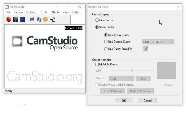 camstudio カーソル | camstudio