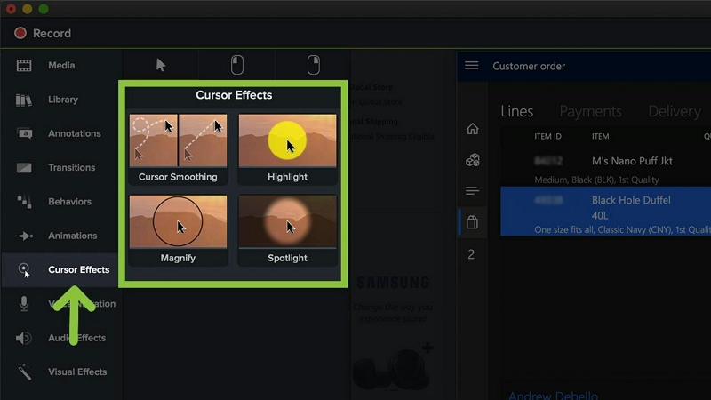 長所 | PC 用 Camtasia スクリーン レコーダー