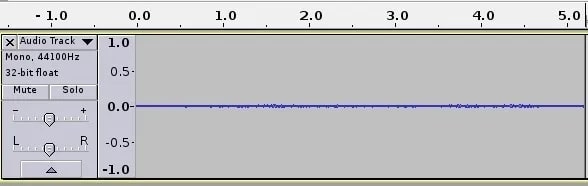 Audacity を使用してオーディオからホワイト ノイズを除去する手順 1