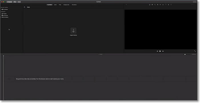 iMovie のステップ 1 | ビデオを圧縮する QuickTime
