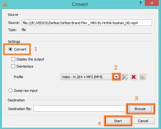 VLC の使用 | 電子メール用にビデオを小さくする方法
