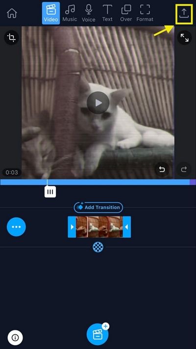Filmr の使用手順 2 | iPhone でビデオを圧縮する方法