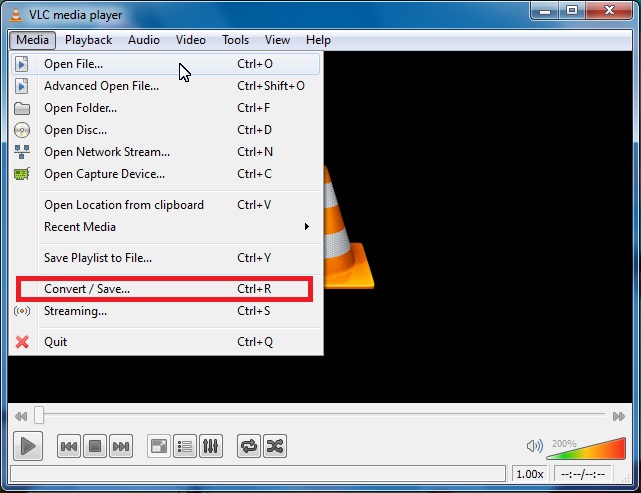 VLC メディア プレーヤー | Instagram 用にビデオを圧縮