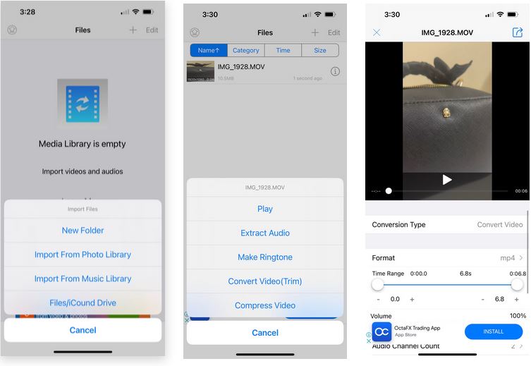 メディアコンバーター | iPhoneでmovをmp4に変換する