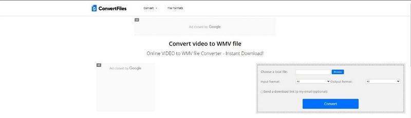 ConvertFiles の使用手順 2 | mp4 を mov に変換する