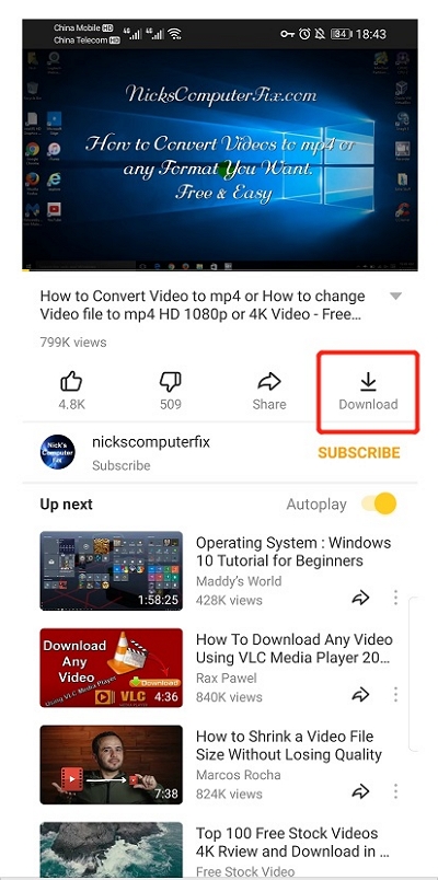 Android の場合 ステップ 3 | mp4 から mp3