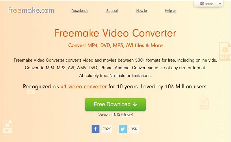 Freemake でステップ 1 | ビデオを MP4 に変換する