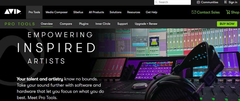 Avid Pro Tools | 最高の音声エディター