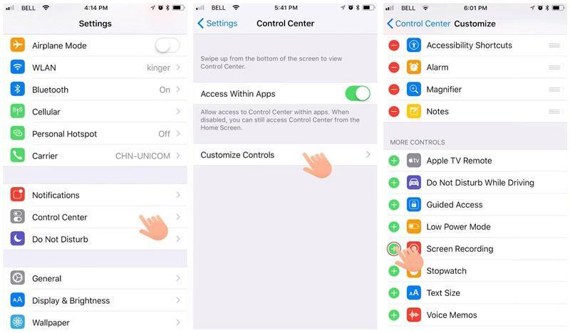 iOS で DU Recorder を使用する手順 1 | du recorder