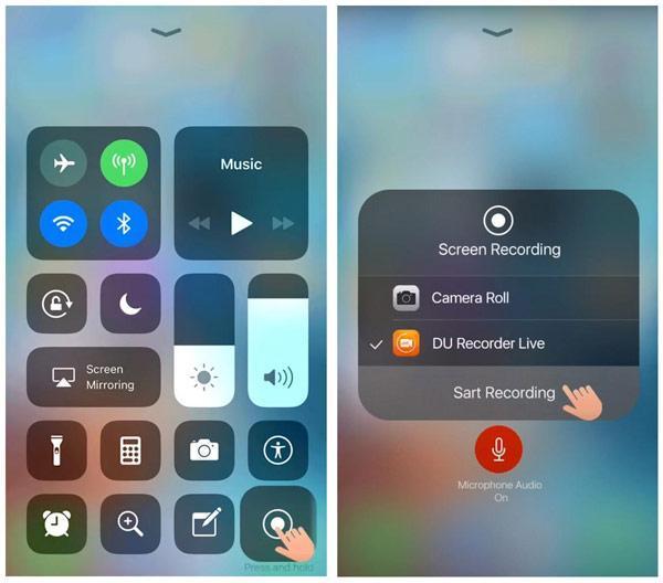 iOS で DU Recorder を使用する手順 2 | du recorder