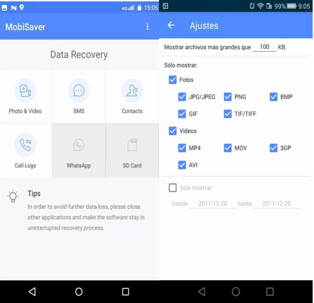 EaseUS MobiSaver | Android 向けの最高のビデオ復元アプリ