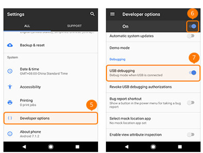 Google Phone ステップ 2 | USB デバッグ モードを有効にする