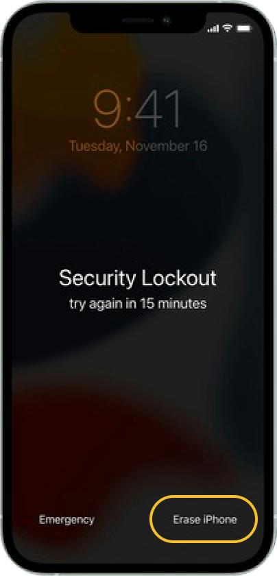 iPhone を消去する手順 1 | iPhone パスワード回復