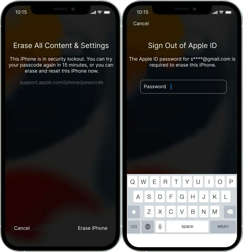 iPhone を消去する手順 2 | iPhone パスワード回復
