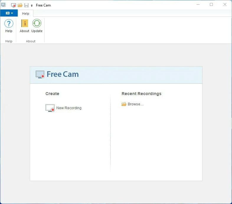 Free Cam 8 を使用する手順 3 | free cam 8