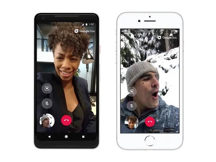 Google Duo | Google Duo の画面共有が iPhone に表示されない