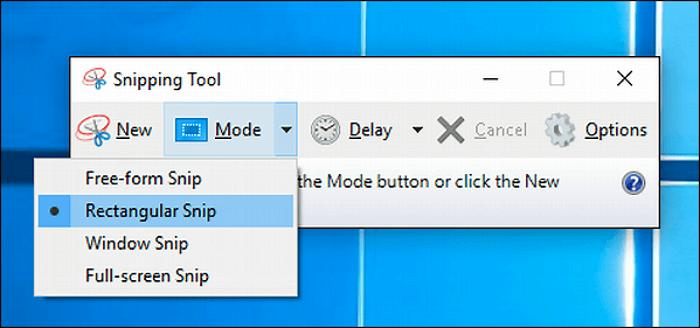 Snipping Tool の手順 2 | Windows で部分的にスクリーンショットを撮る方法