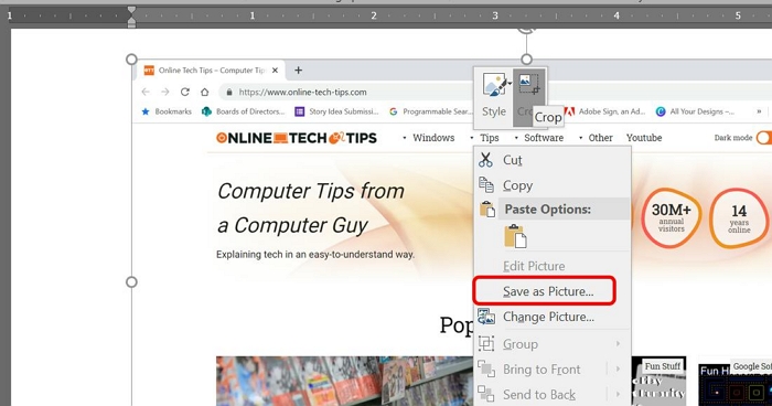 PrintScreen キーを使用した手順 2 | Windows で部分的にスクリーンショットを撮る方法