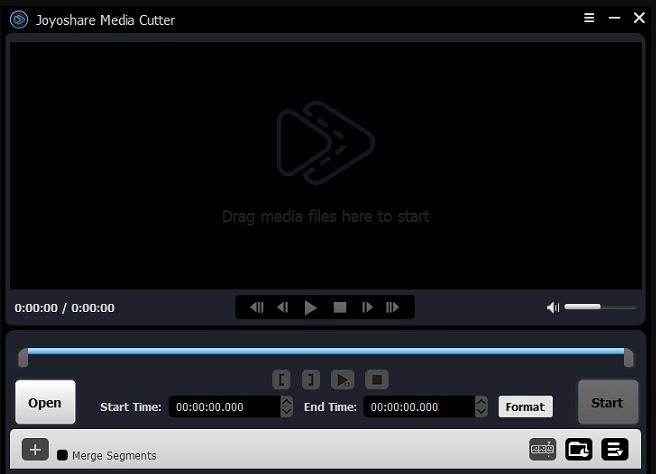 Joyoshare メディアカッター ステップ 1 | MP3 のビットレートを変更する