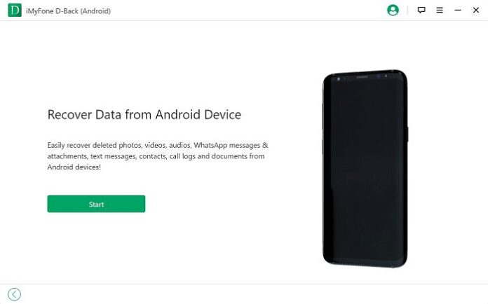 Android 用 iMyFone D-Back | 壊れた Android データ復旧 Mac