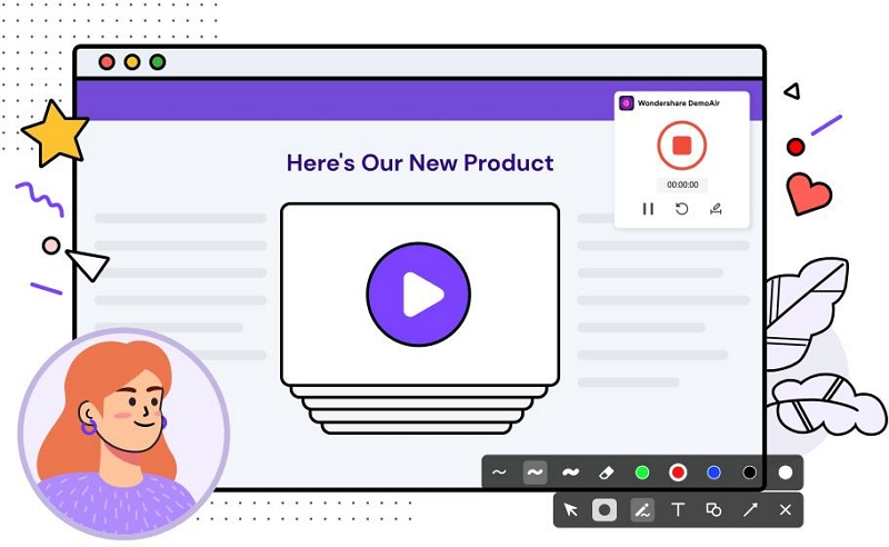 Wondershare DemoAir | Chromebook で画面を録画する方法