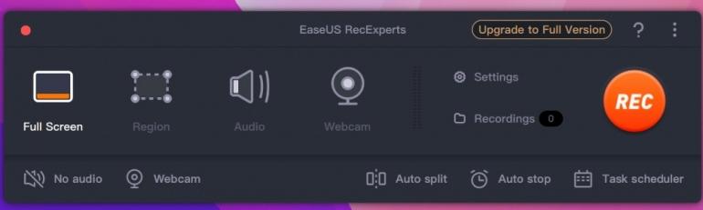 EaseUs RecExperts | YouTube 用 PC スクリーン レコーダー