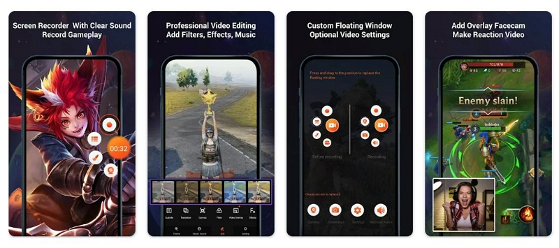 VideoShow | Android ゲームに最適なスクリーン レコーダー