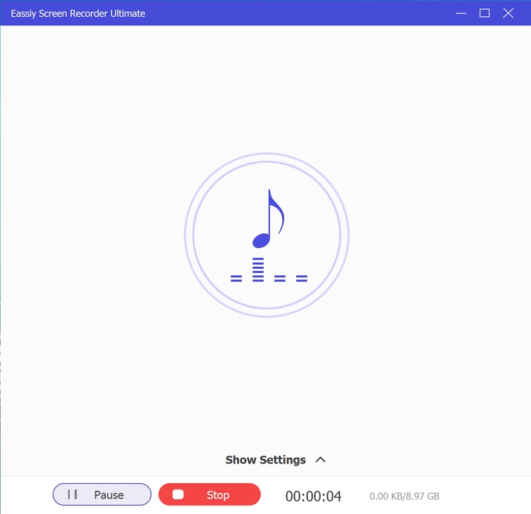 簡単なスクリーン レコーダーの究極のステップ 5 | iPhoneでポッドキャストを録音する方法