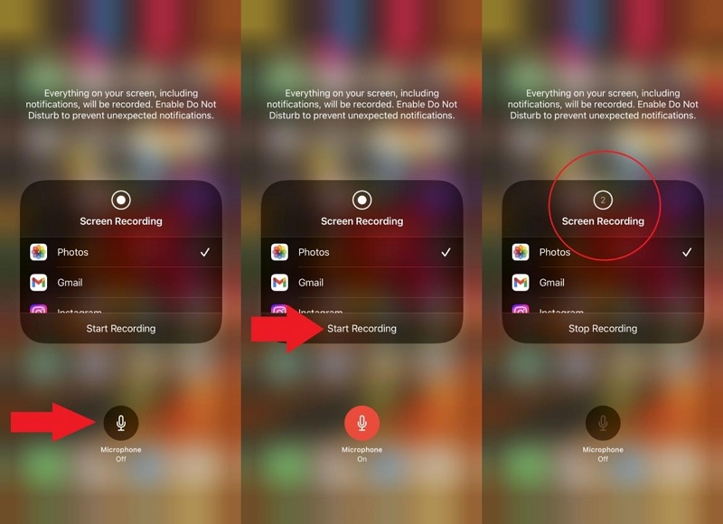iPhone の画面録画機能を使用する手順 3 | iPhone で画面録画をオンにする方法