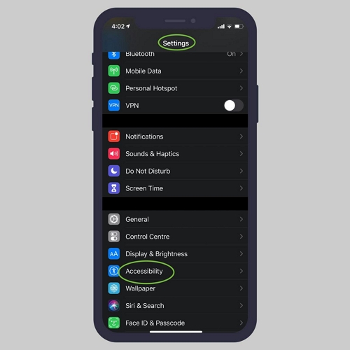 AssistiveTouch ステップ 1 を使用 | iPhoneでページ全体をスクリーンショットする方法