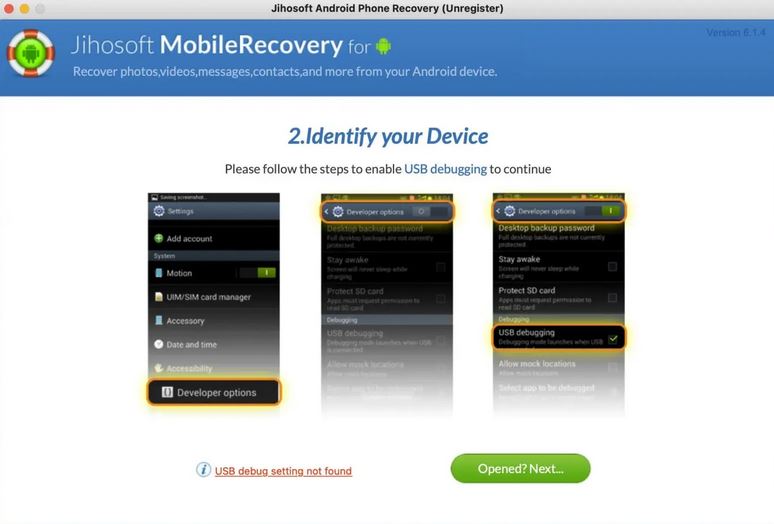 Jihnosoft Android データ復旧 for Mac | 壊れた Android データ復旧 Mac