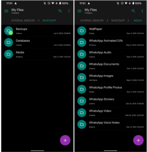 ローカルバックアップ/ストレージから復元 | 削除された WhatsApp ビデオを Android から復元