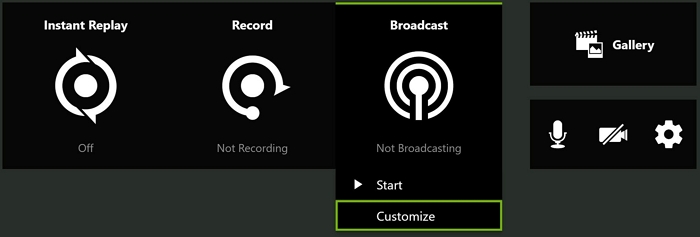 Nvidia Share | Windows 10 ゲームバーで全画面を録画
