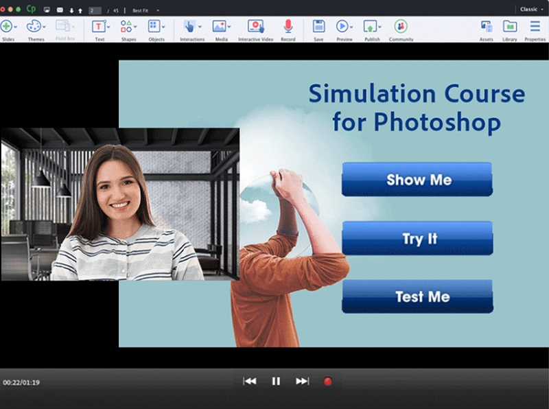 Adobe Captivate | PC 用ゲーム画面レコーダー