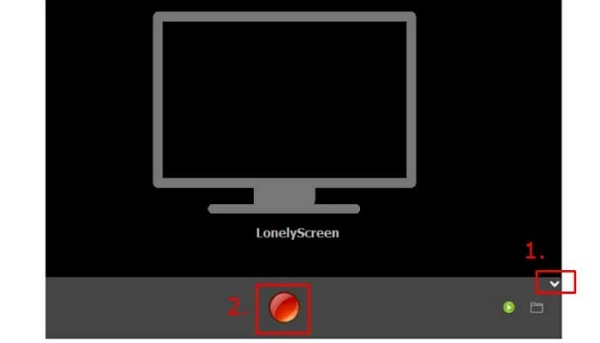 無料の方法ステップ 4 | Windows コンピューターで iPhone の画面を録画する方法