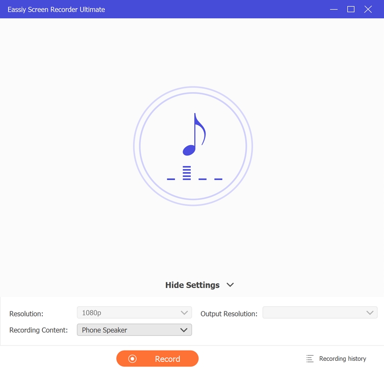 iPhoneの画面音声をコンピューターにキャストする