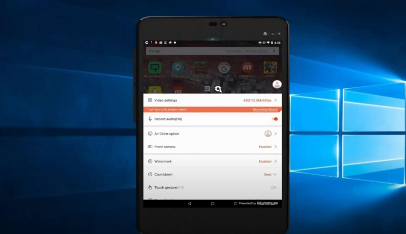 Mobizen ミラーリング アプリ ステップ 5 | Mobizen スクリーン レコーダー PC