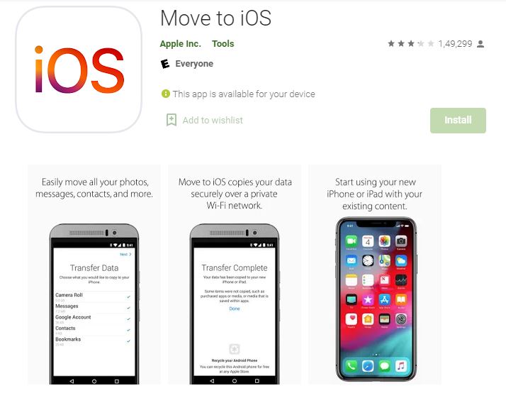 iOS に移行 | Android から iPhone にデータを転送するのに最適なアプリ