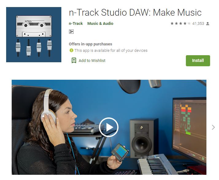 N-Track Studio | Android 向けシンプルなオーディオ エディター