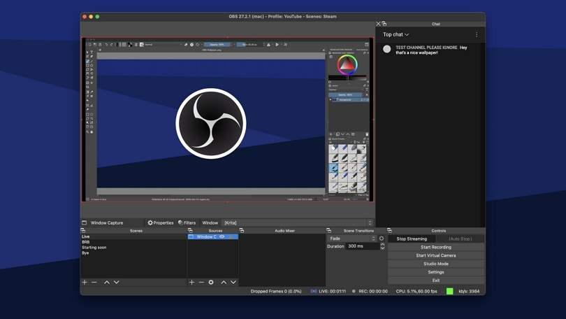 OBS Studio | PC に最適なスクリーン レコーダー