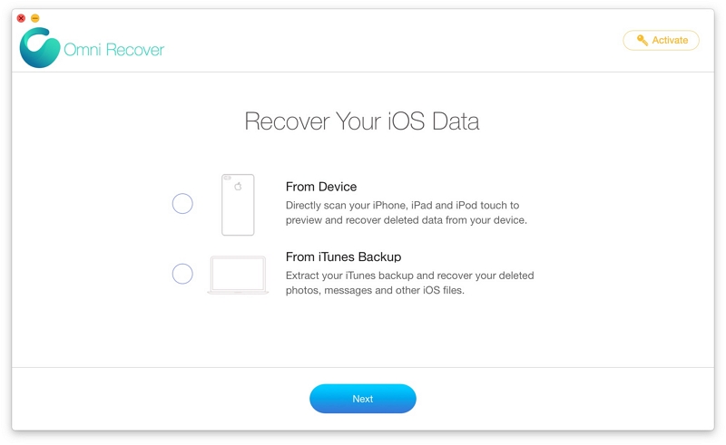 ミニリカバリステップ1 | 無料のiPhoneテキストメッセージリカバリ
