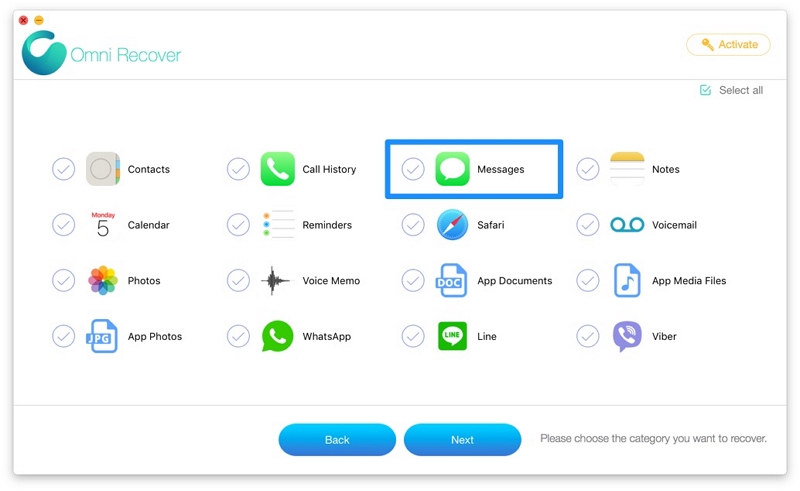 ミニリカバリステップ3 | 無料のiPhoneテキストメッセージリカバリ