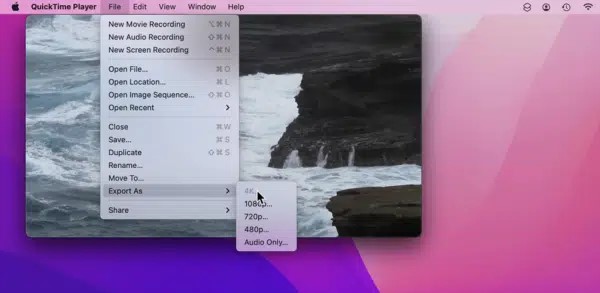 QuickTime | MP4 コンバータ