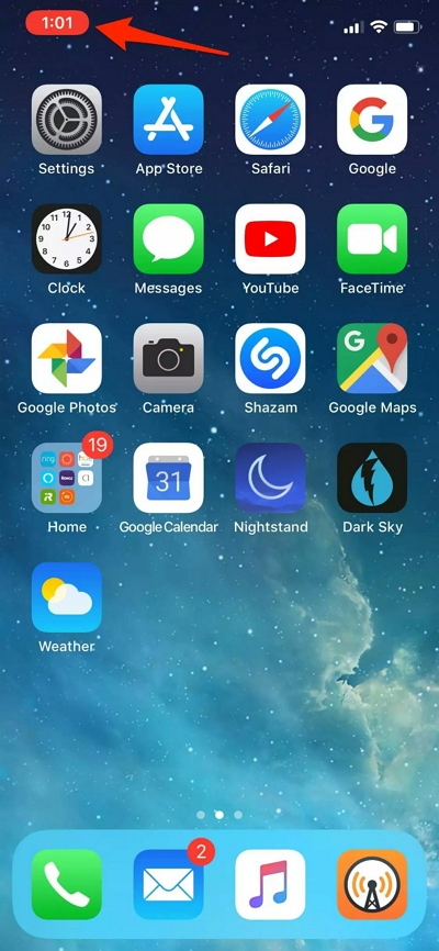 iPhone内蔵スクリーンレコーダーステップ3 | YouTubeライブストリームを録画する