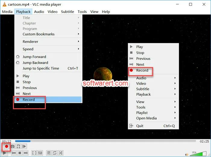 VLC の使用手順 4 | YouTube ライブ ストリームを録画する