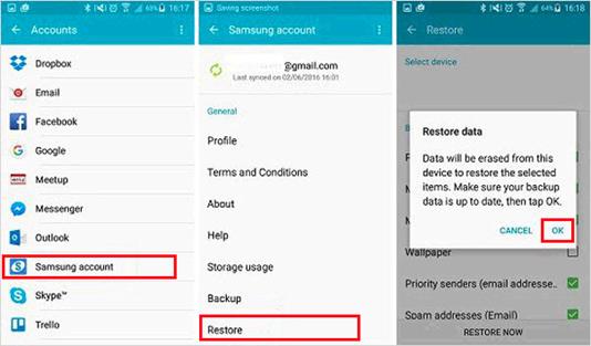 壊れた Galaxy Note 5 から | 壊れた Android 携帯から連絡先を復元